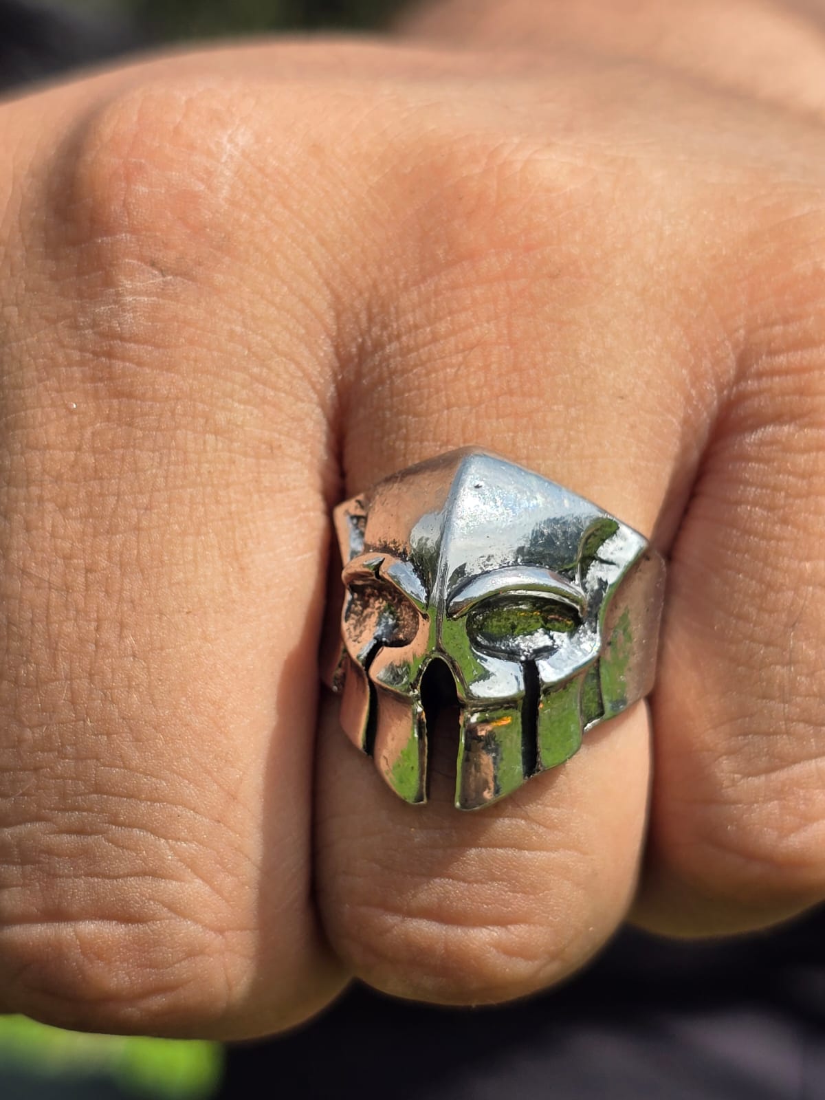 ANILLO CASCO DE GLADIADOR