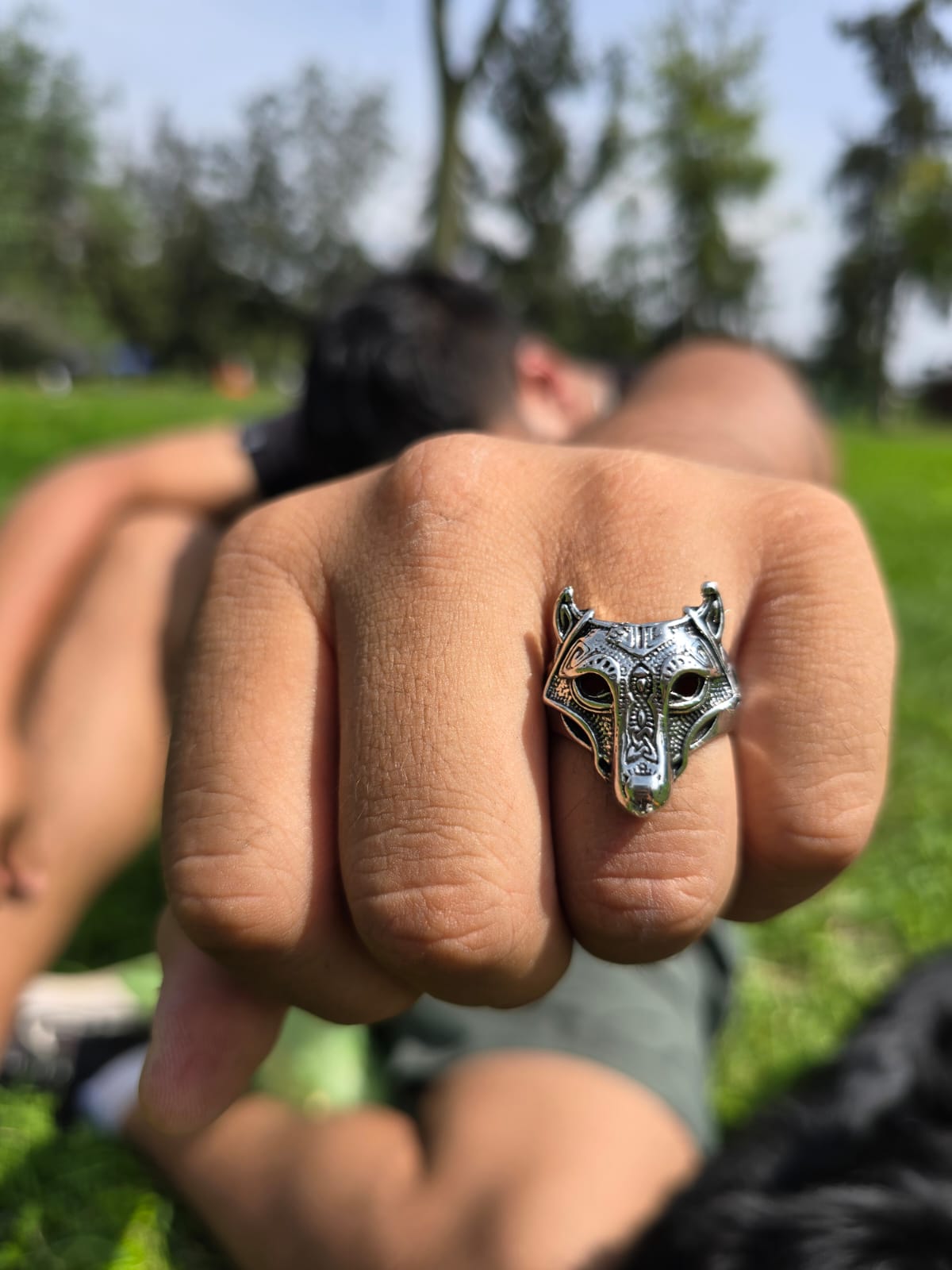 CABEZA DE LOBO RETRO