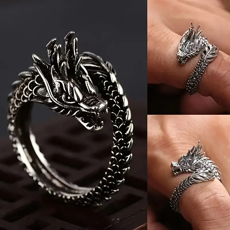 ANILLO CABEZA DE DRAGÓN
