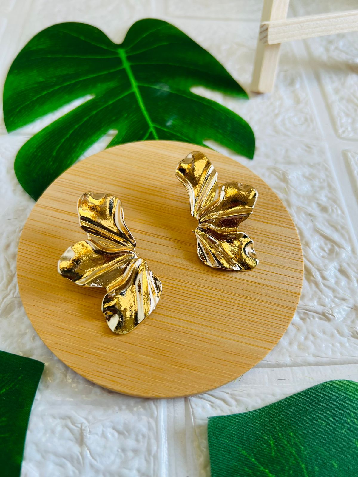 Aretes Media Flor