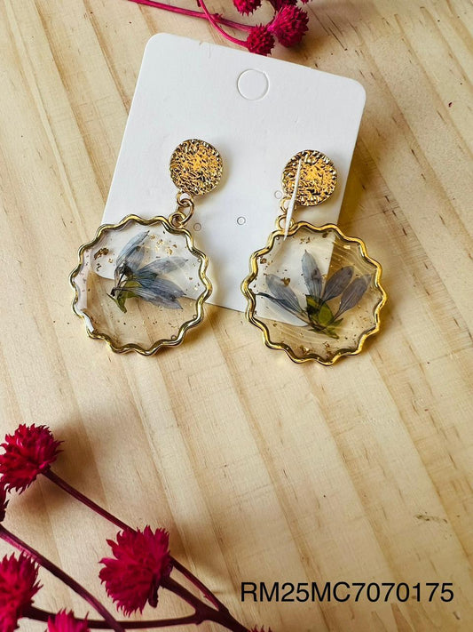 Aretes Encapsulados de Naturaleza