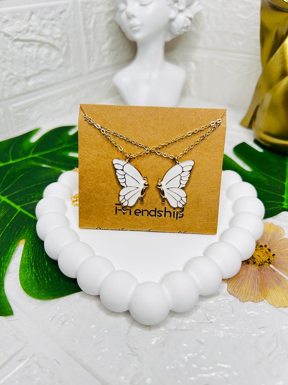 Duo Collar Amig@s Mariposa
