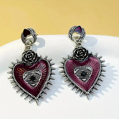 Aretes Corazón Sagrado <3