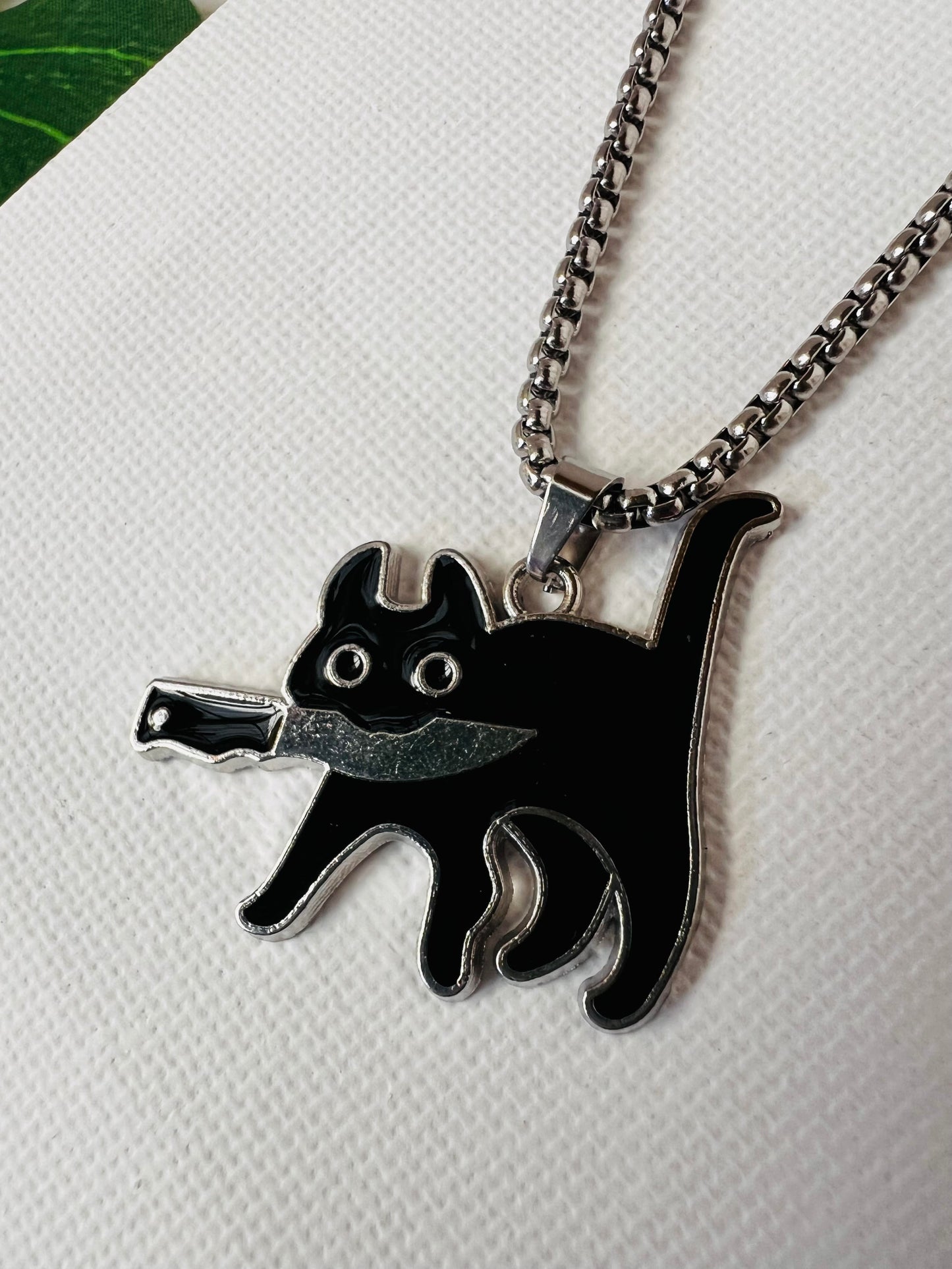 Collar Gato Negro